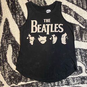 Distressed Beatles tank